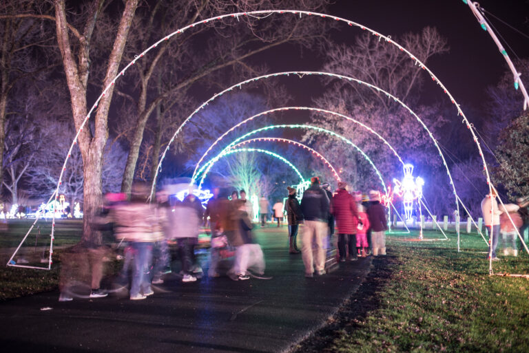 Holiday Lights WalkThrough Night 2022 Helping Services For Youth