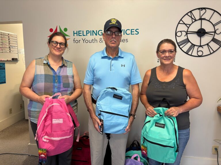 Donation of backpacks 2026