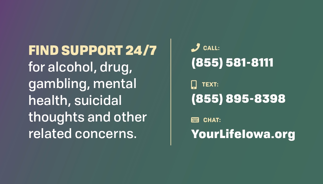 Your Life Iowa find support