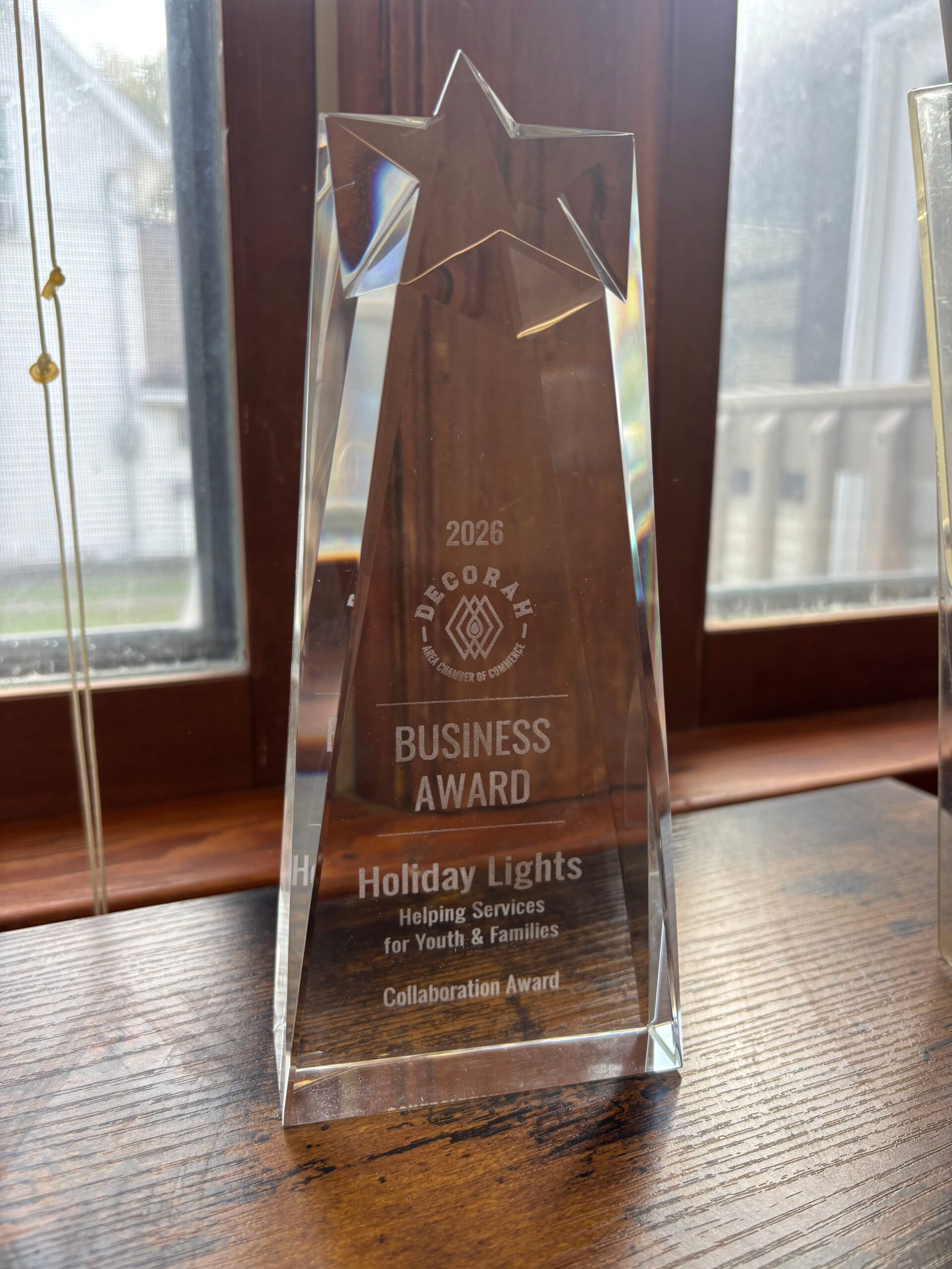 2026 Holiday Lights Collaboration Award